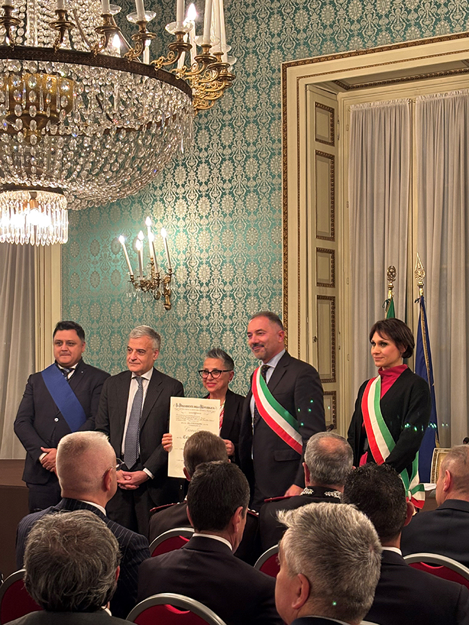 Caterina Ippolito Cavaliere del Lavoro premiazione_SITO
